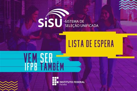 SISU 2023 1 Campus Monteiro divulga 1ª chamada da lista de Espera