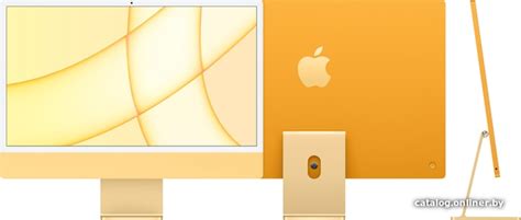 Apple iMac M1 2021 24" (4 порта, 8/256, желтый) моноблок купить в Минске