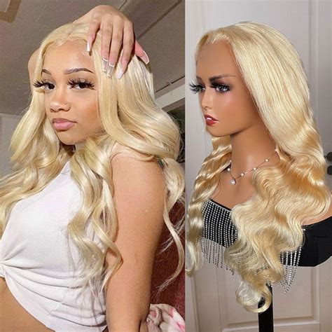 Julia 613 Glueless Blonde Body Wave Undetectable Human Hair Wig