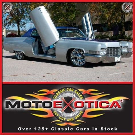 1969 Cadillac Coupe De Ville | Motoexotica Classic Cars