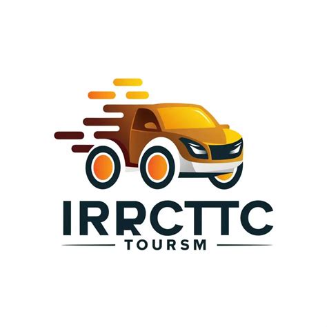 Logo Design For Irctc Tourism Dynamic Vehicle Symbol For Automotive