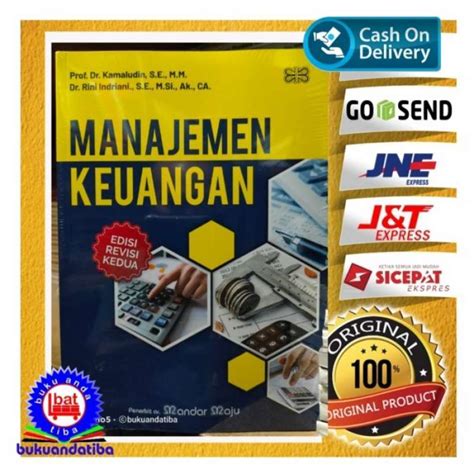 Promo Manajemen Keuangan Edisi Revisi Kedua Dr Kamaludin Diskon