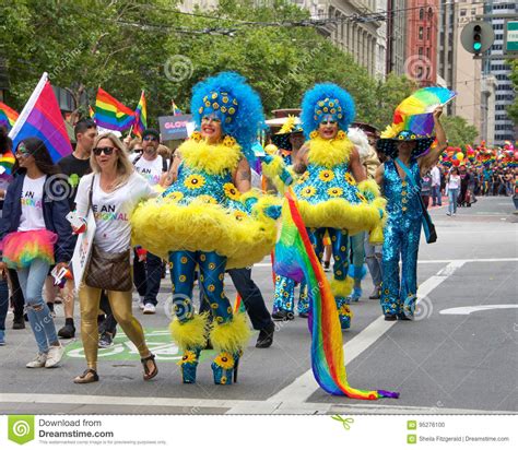 San Francisco Gay Pride Parade Editorial Image Image Of Freedom