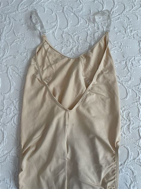 Capezio Nude Undergarment Ballet Leotard Small Adult Gem