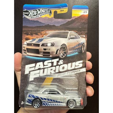 Jual Hot Wheels Fast Furious Brian O Conner Nissan Skyline GT R R34 Shopee Indonesia