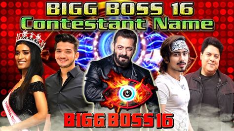 Bigg Boss 16 Confirm Contestant List 2022 Munawar Manya Singh