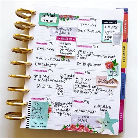 Simple Happy Planner®️ Ideas Stephanie Howell