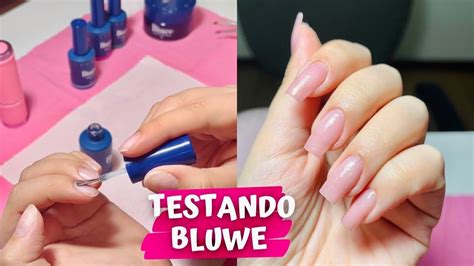 Alongamento Na Fibra De Vidro Produtos Bluwe YouTube