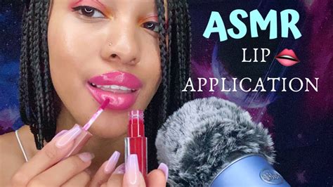 Asmr Lipgloss Application 💄 Tapping Sounds Life Update 🌎 Youtube