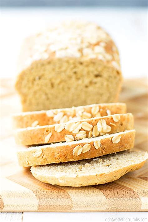 Very Little Bother Oat Bread Easy Oat Bread Recipe