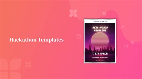 Easy and Free Customizable Hackathon Templates | Picmaker