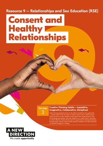 Ks3 Relationships And Sex Education Teaching For Creativity Consent And Healthy Relationships