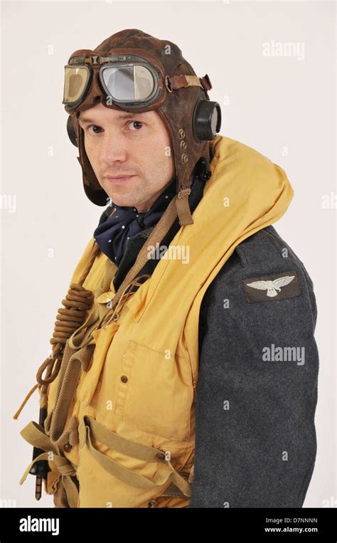 1940s World War Two Raf Pilot Stock Photo Royalty Free 52 Off