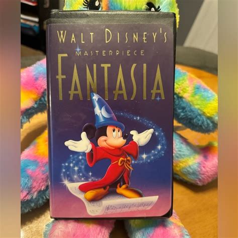 Disney Media Rare Disneys Masterpiece Fantasia Vhs Black