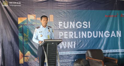 Modus TPPO Cukup Beragam Imigrasi Tanjungpandan Imbau Warga Tidak