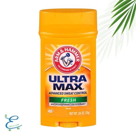 مزيل عرق بودر 28g Armandhammer Ultramax والروز ماري وصودا الخبز Enayti