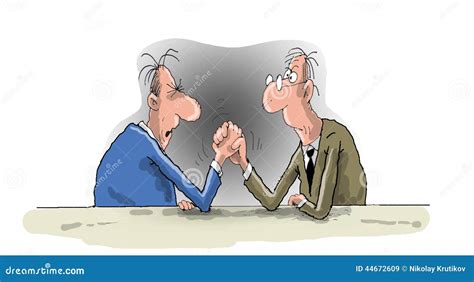 Dispute, Debate, Competition Stock Illustration - Illustration of ...