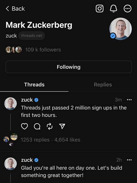 Mark Zuckerbergs Threads Sees 2 Million Users Join In One Day Daily