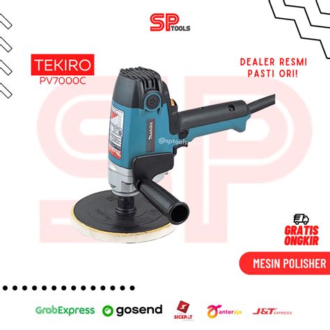 Jual MESIN POLES POLISHER POLISH MOBIL VARIAL 7 7 INCH MAKITA PV7000C