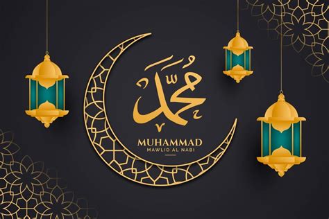 Ini Dia 10 Desain Background Maulid Nabi Muhammad Saw Yang Keren
