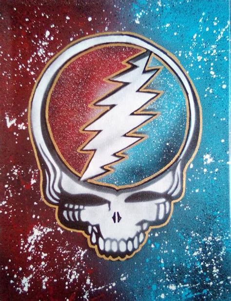 Grateful dead steal your face spin button – Artofit