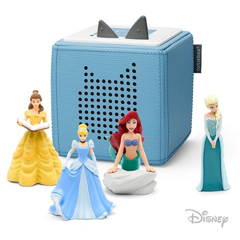 Tonies Disney Princess Toniebox Audio Player Bundle With Elsa Ariel