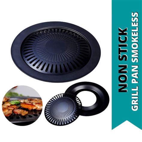 Non Stick Grill Plate Smokeless Indoor Bbq Barbecue Grill Tools High Quality Samgyup Griller