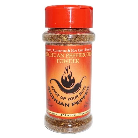 Sichuan Peppercorn Powder - 2oz in a plastic Jar with sifter lid ...