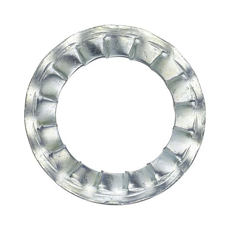 Serrated Lock Washer DIN 6798 Galvanised Type I 8 4 Mm