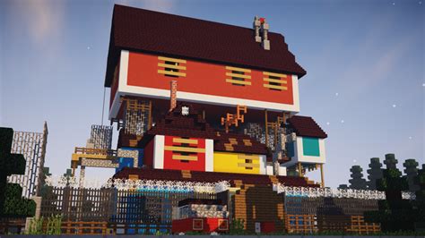 Custom Made Hello Neighbor Read The Description Minecraft Map