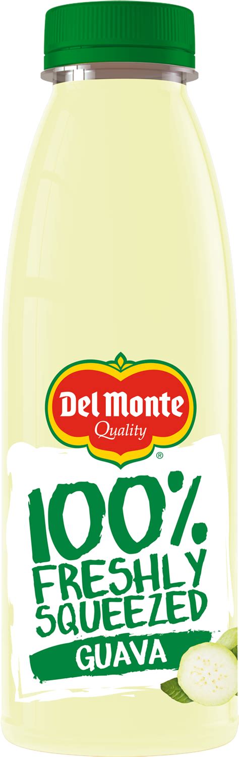 Guava Del Monte Fresh Juice Free Transparent Png Download Pngkey