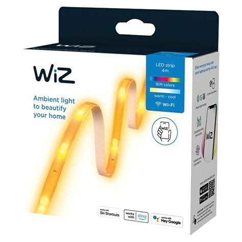 Philips Wiz Tira LED Inteligente Start Kit Largo 4 M RGBW BAUHAUS