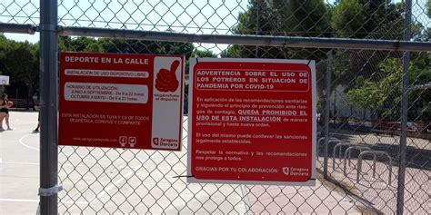 Zaragoza Deporte Recuerda Que Sigue Prohibido El Uso De Los Potreros