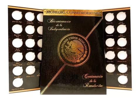 Album Monedas Pesos Independencia Revolucion Escudo Full En Venta En