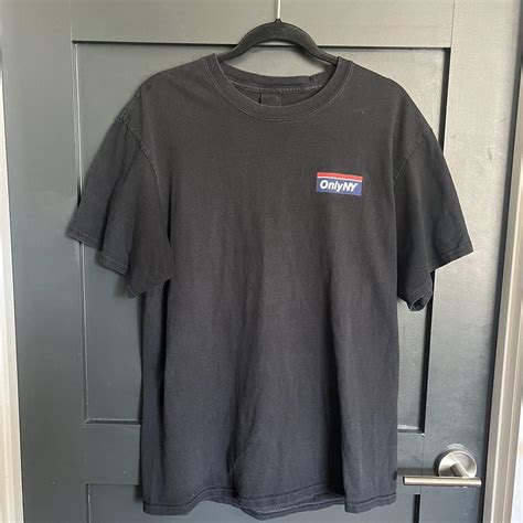 Only Ny Black Logo T Shirt Retails Usd Size L Depop