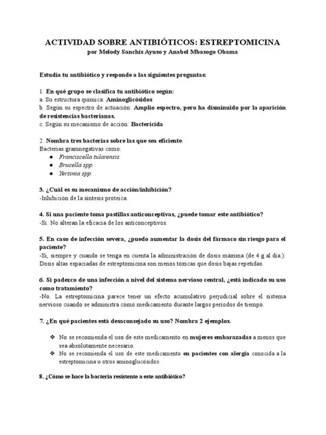 Estreptomicina Pdf