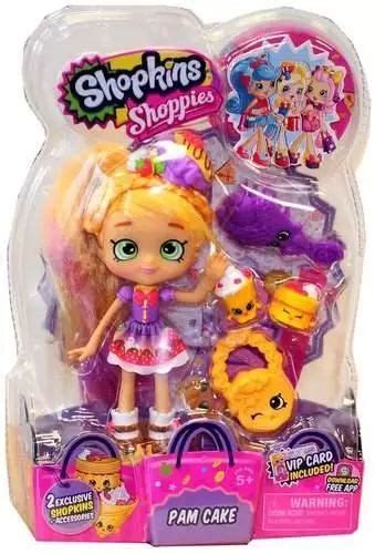 Shopkins Poup E Pam Cake Avec Mascottes Shopkins And Shoppies