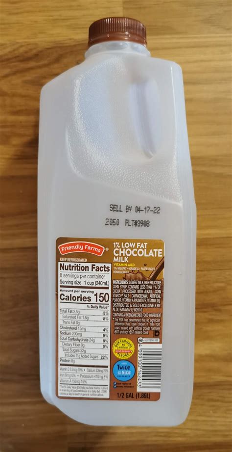 Friendly Farms Low Fat Chocolate Milk Aldi The Budget Reviews