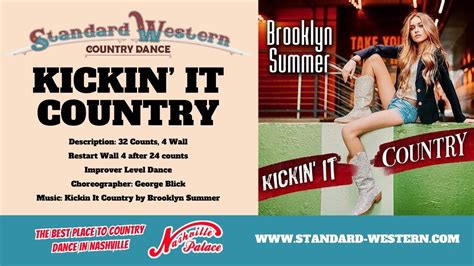 Kickin It Country Line Dance Teach Demo Youtube