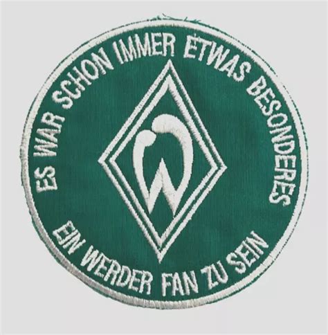 SV WERDER BREMEN Gewinnen Aufnäher Fussball Bundesliga Patch Logo EUR