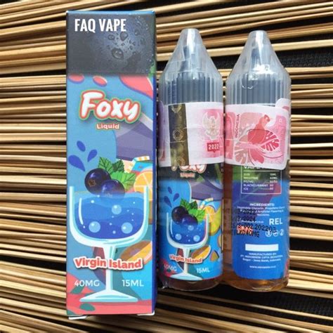 Jual Foxy Liquid Virgin Island 15ml Salt Nic By Indo Brew X Druga