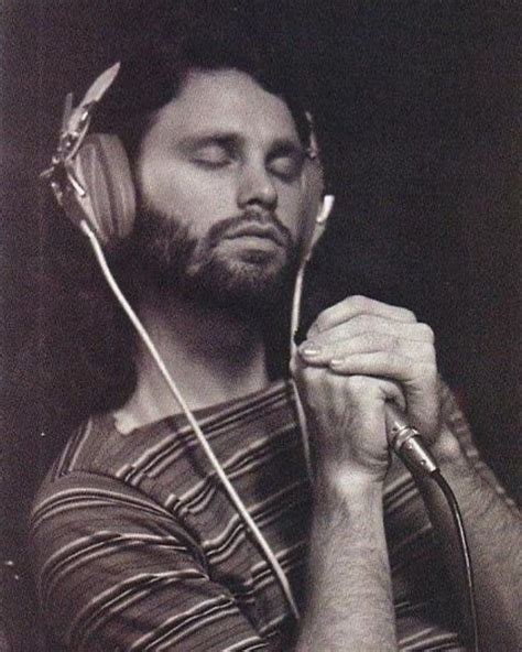 Classic Rock In Pics On Twitter Jim Morrison In The Recording Studio