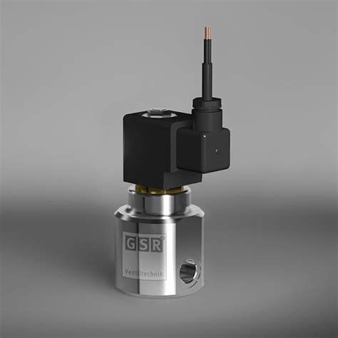 High Pressure Solenoid Valve 8 000 WA GSR Ventiltechnik GmbH Co