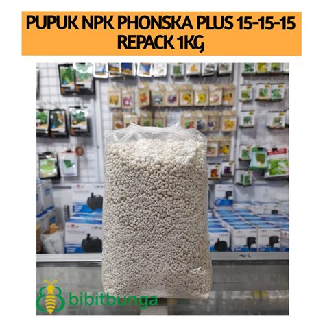 Jual Pupuk NPK Phonska Plus 15 15 15 Kemasan Repack 1kg 1 Kg Petro