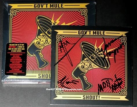 Gov T Mule Autographed Cd Album The Autograph Source