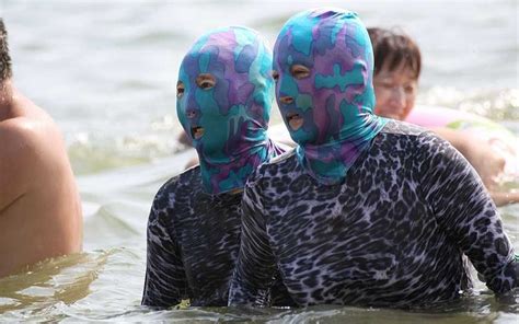 Face Kini China S New Swimwear Trend Swimwear Trends Beach Trends