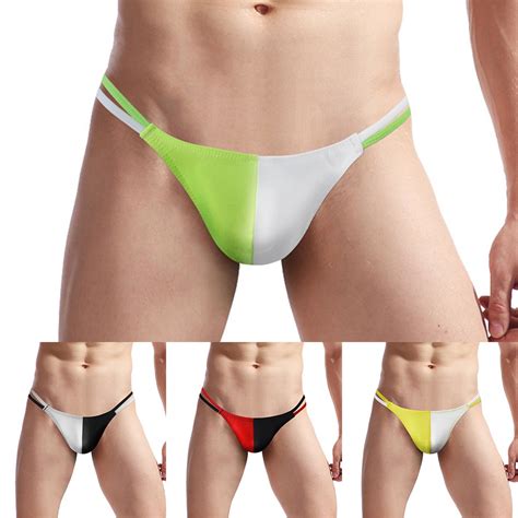 DEAL Mens G String Pouch Briefs T Back Panties Underwear Bikini Sexy