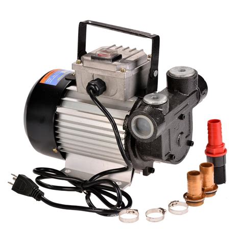 Electric 110v 550w Oil Transfer Pump Fuel Diesel Self Priming 1575 Gpm 5m 16ft Ebay