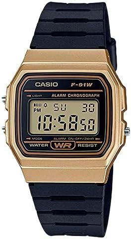 Casio Reloj Digital Para Hombres De Cuarzo Con Correa En Pl Stico F