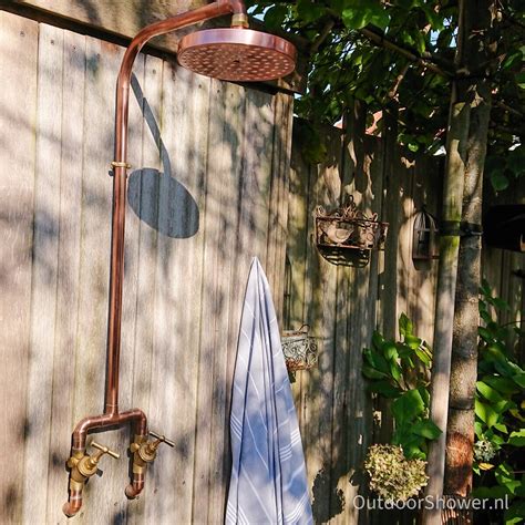 Copper Outdoor Shower